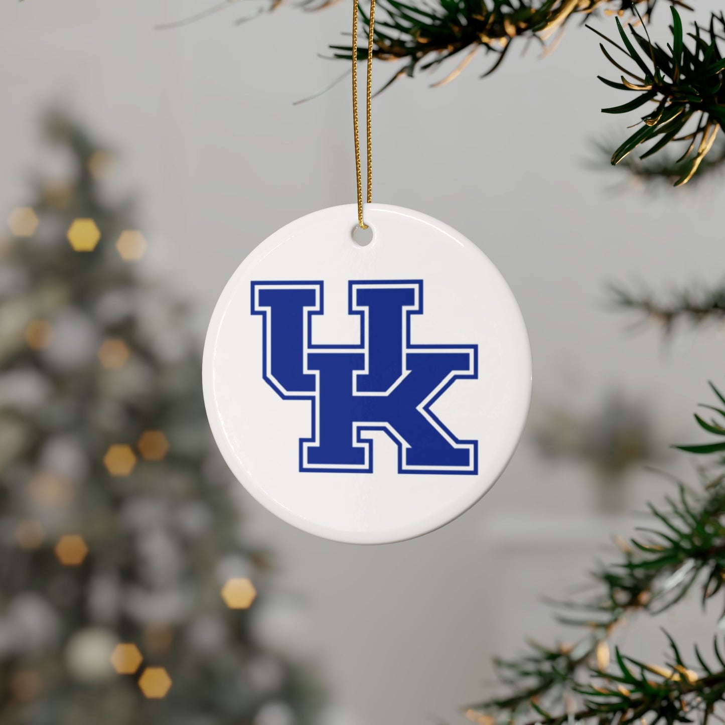 Campus Cheer: Personalized Christmas Ornament for Your Favorite College Spirit!