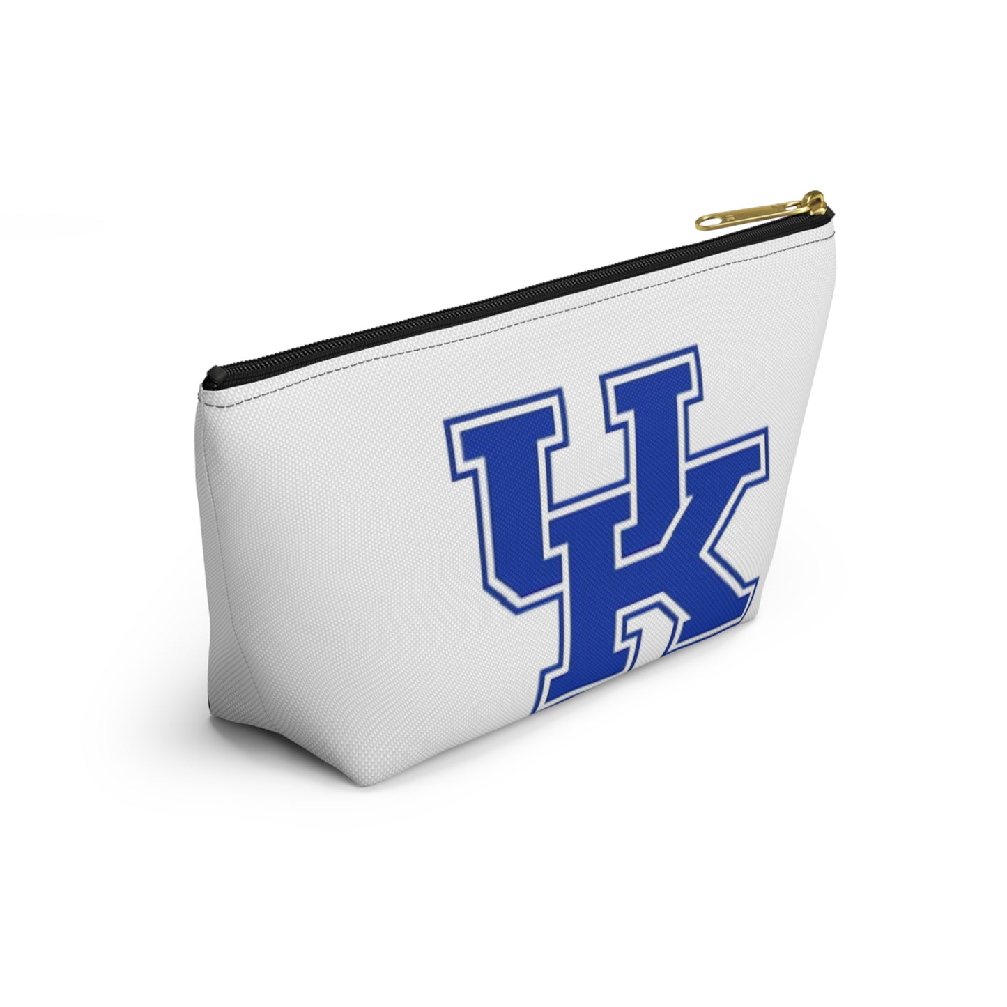 College Commitment Fun Accessory Pouch w T-bottom Make Up Bag, Toiletry Tote, Pencil Case, Travel Organizer, Cosmetic Bag