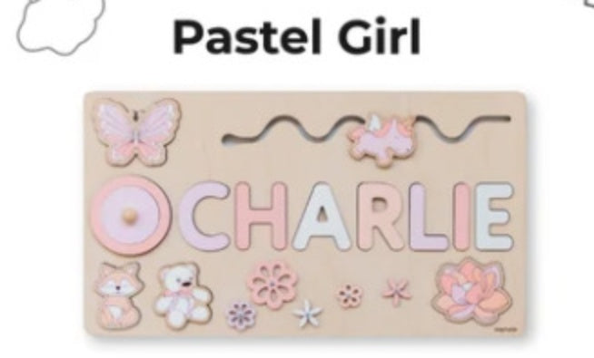 Personalized Baby Name Wooden Puzzle