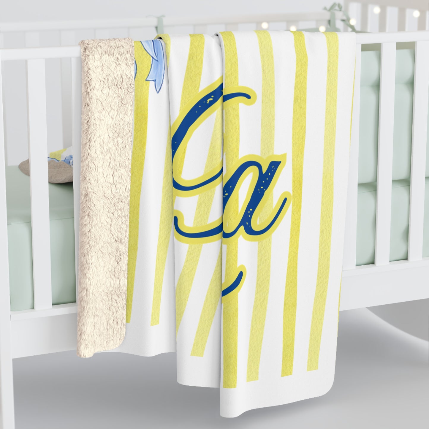 Custom Sorority Name Blanket, Personalized Bid Day Big Little Gift