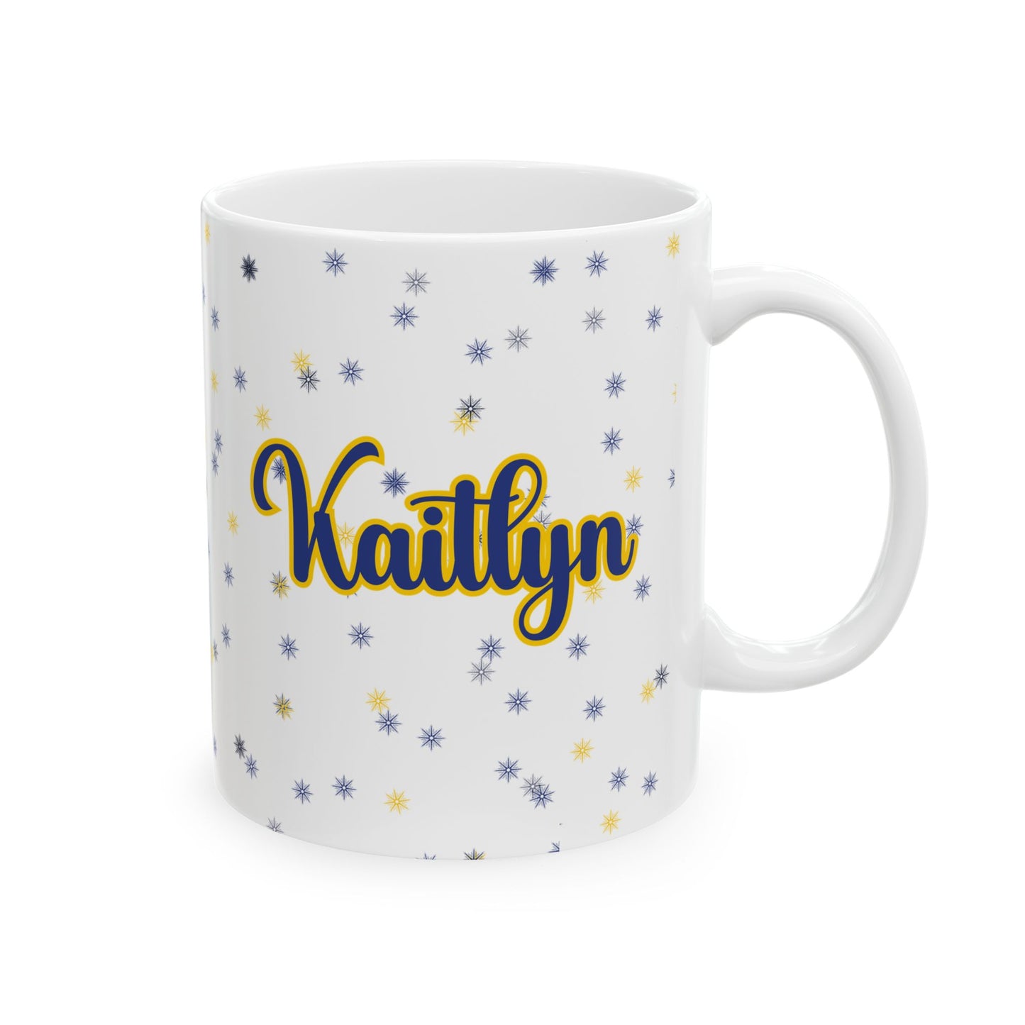 Ceramic Mug - College Spirit Personalized Gift for Students, Moms, Dads, and Grandparents