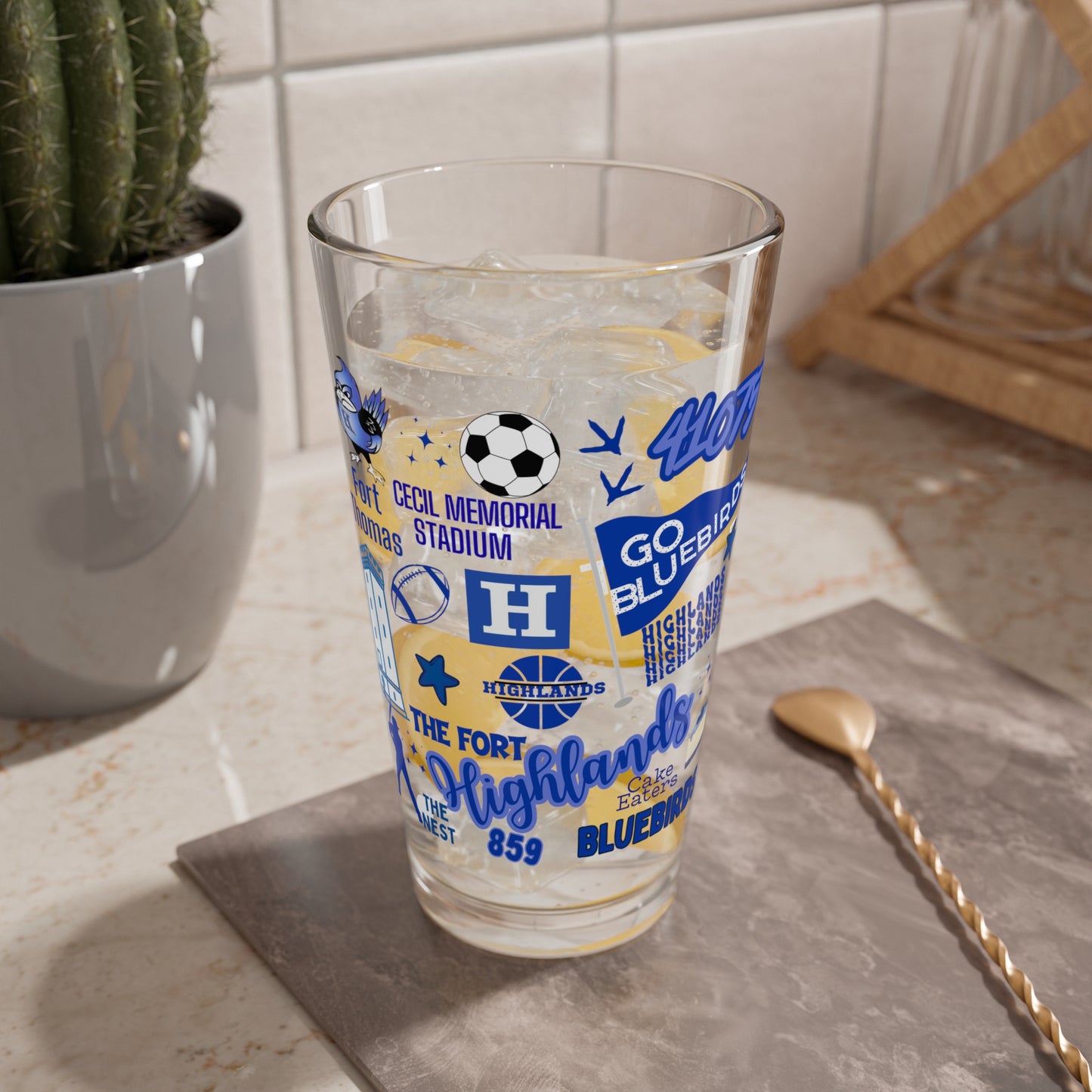 Fort Thomas Pint Glass