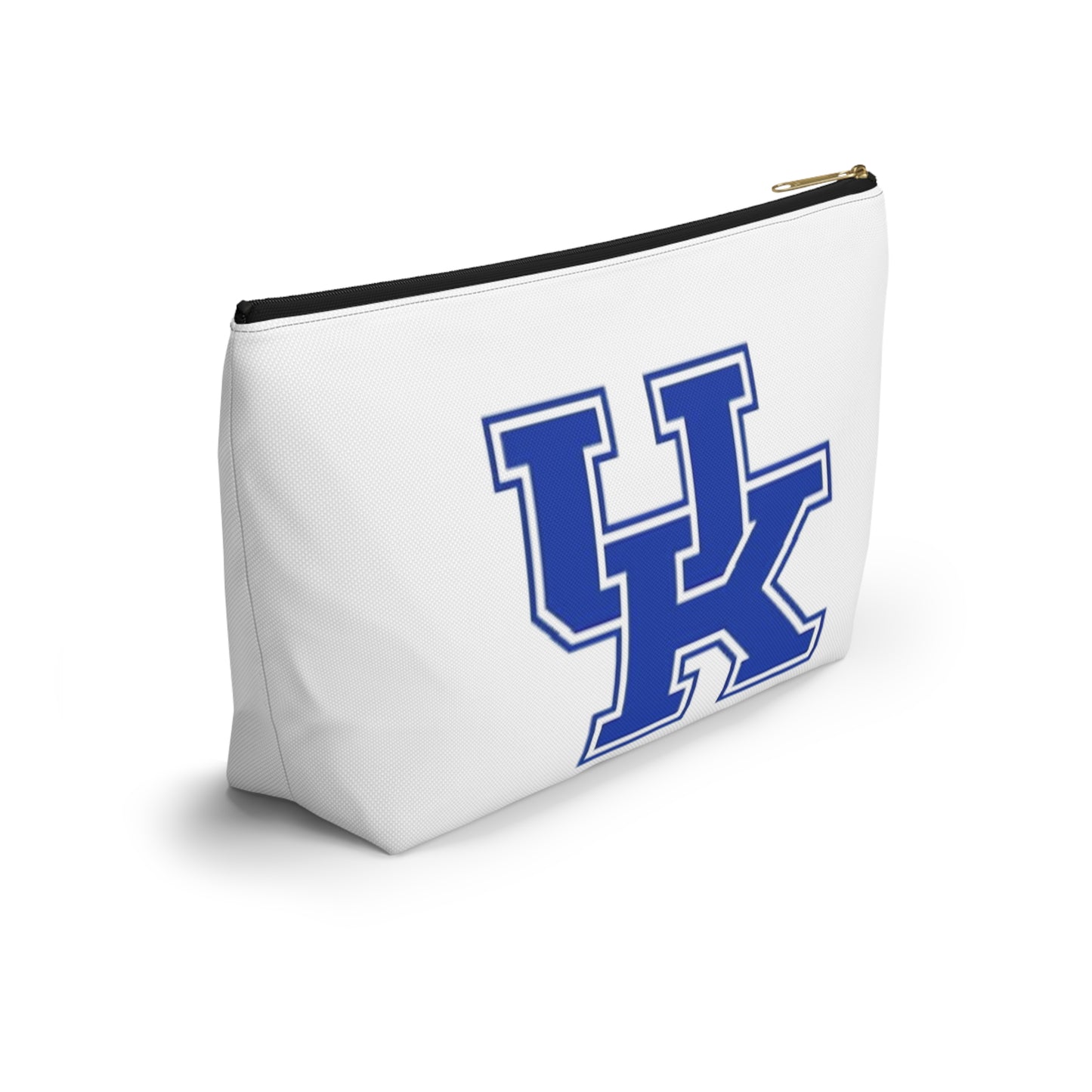 College Commitment Fun Accessory Pouch w T-bottom Make Up Bag, Toiletry Tote, Pencil Case, Travel Organizer, Cosmetic Bag