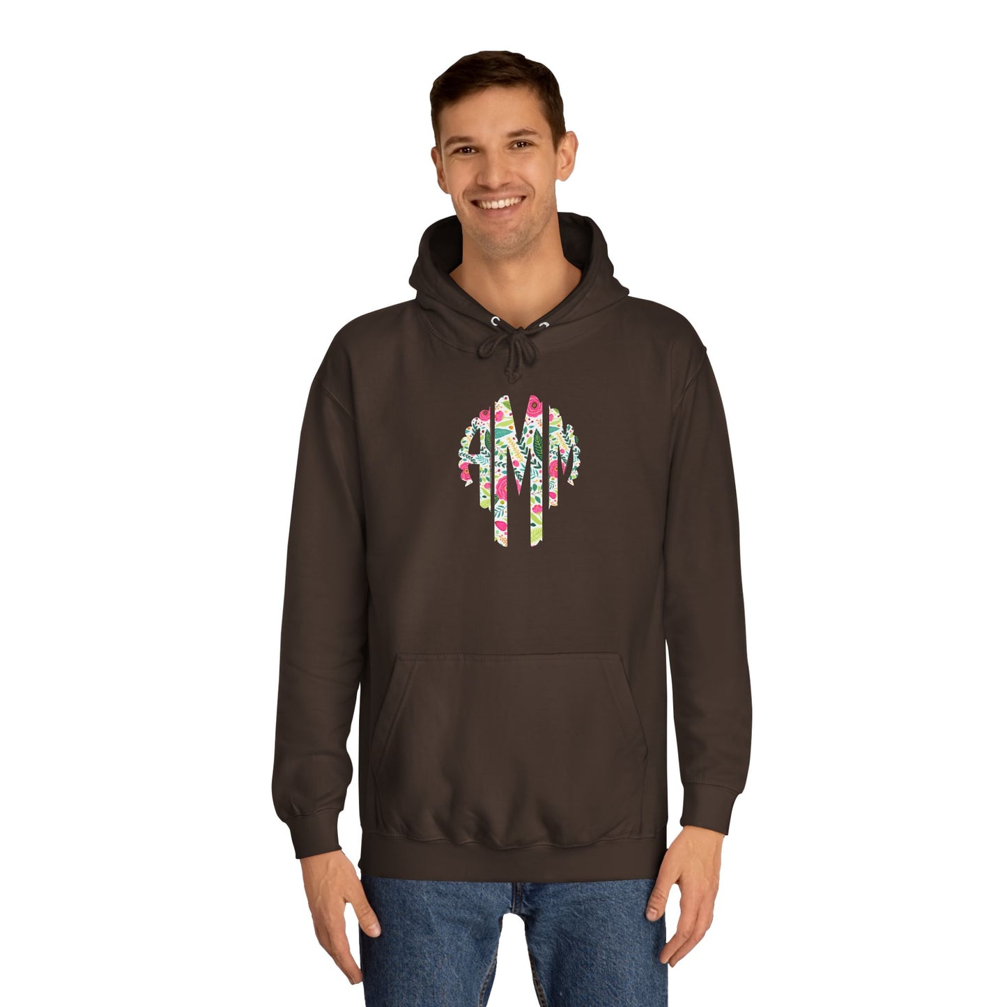 Monogrammed Hoodie Preppy Present Gift for Girls