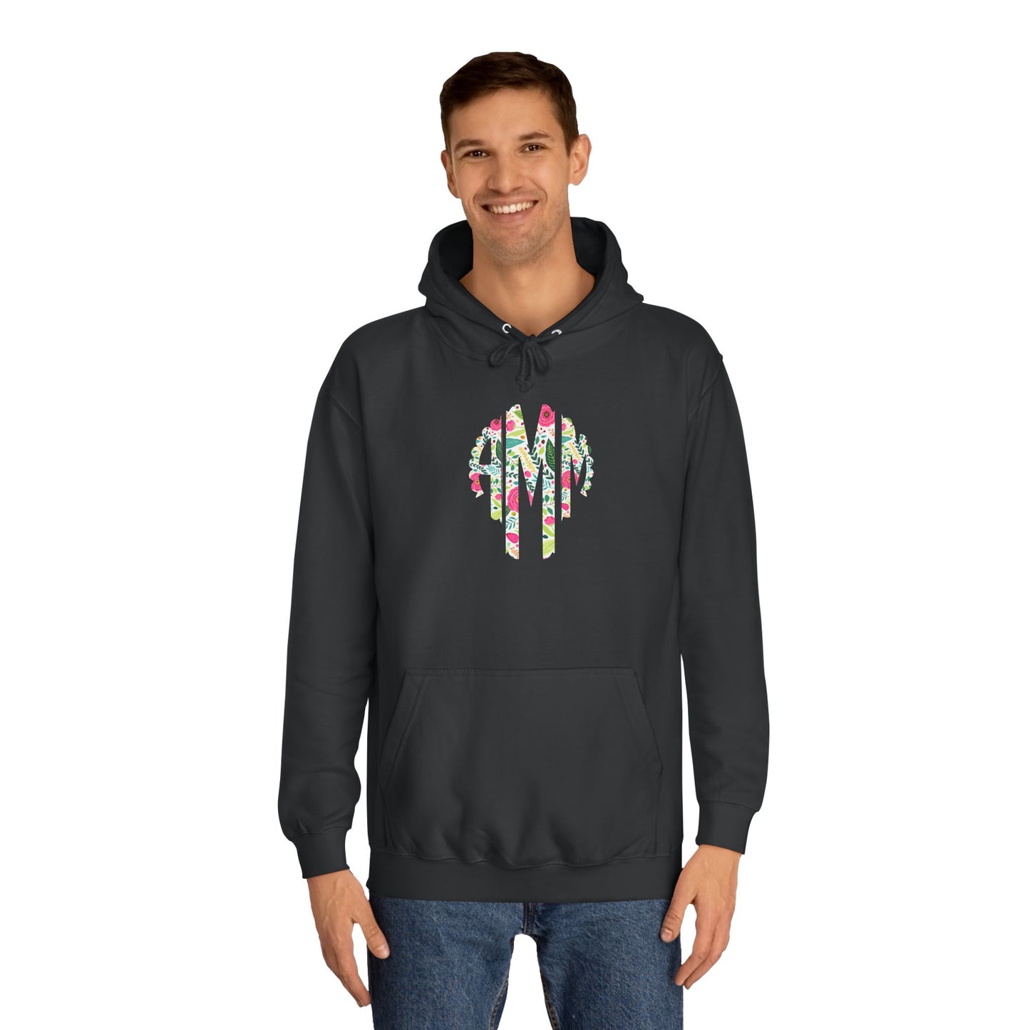 Monogrammed Hoodie Preppy Present Gift for Girls