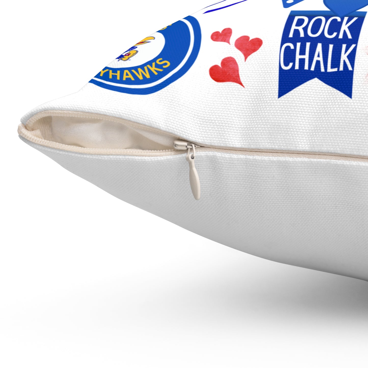 Kansas Jayhawks Pride Pillow, College Decor, Game Day Accessory, Sports Fan Gift, Home Decor, Kansas University Pillow