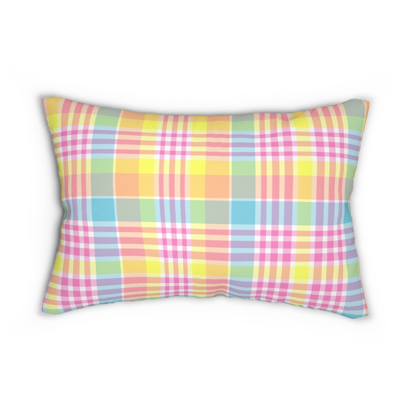 Personalized Lumbar Pillow, Custom Name Cushion, Spun Polyester Throw Pillow, Decorative Pillow, Gift for All Ages
