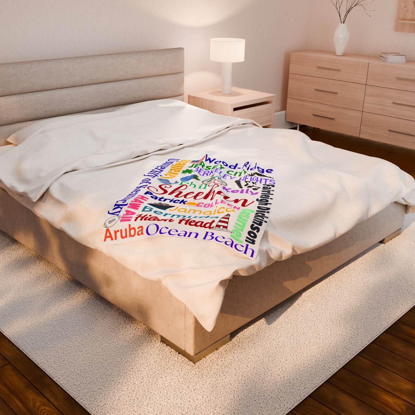 The Memory Lane Blanket Personalized Family Travel Blanket Custom Places We ve Been Adventure Map Throw Sentimental Family Gift