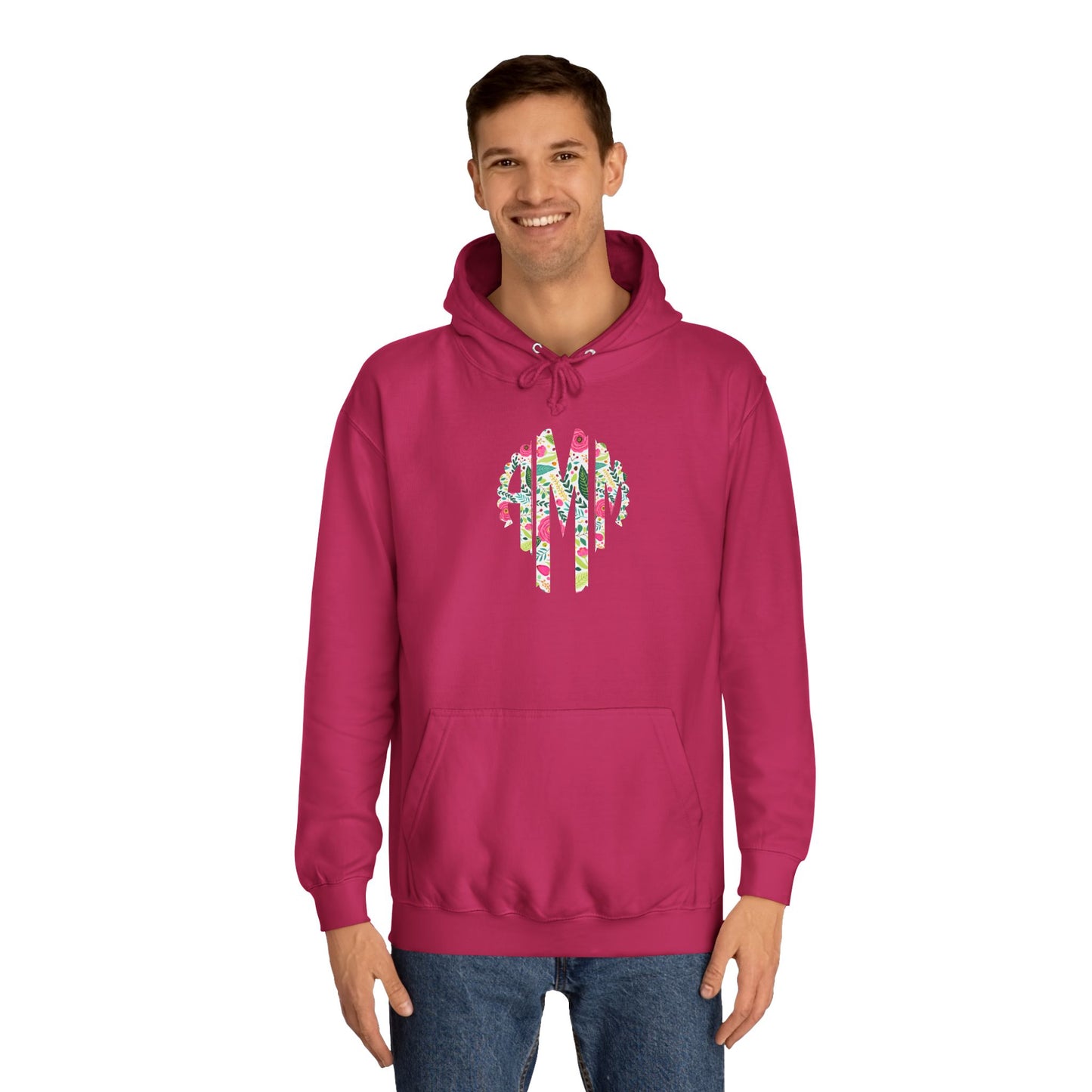 Monogrammed Hoodie Preppy Present Gift for Girls