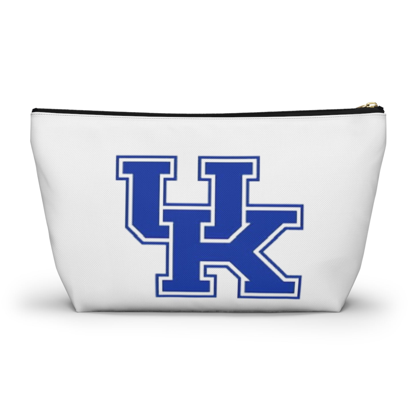 College Commitment Fun Accessory Pouch w T-bottom Make Up Bag, Toiletry Tote, Pencil Case, Travel Organizer, Cosmetic Bag