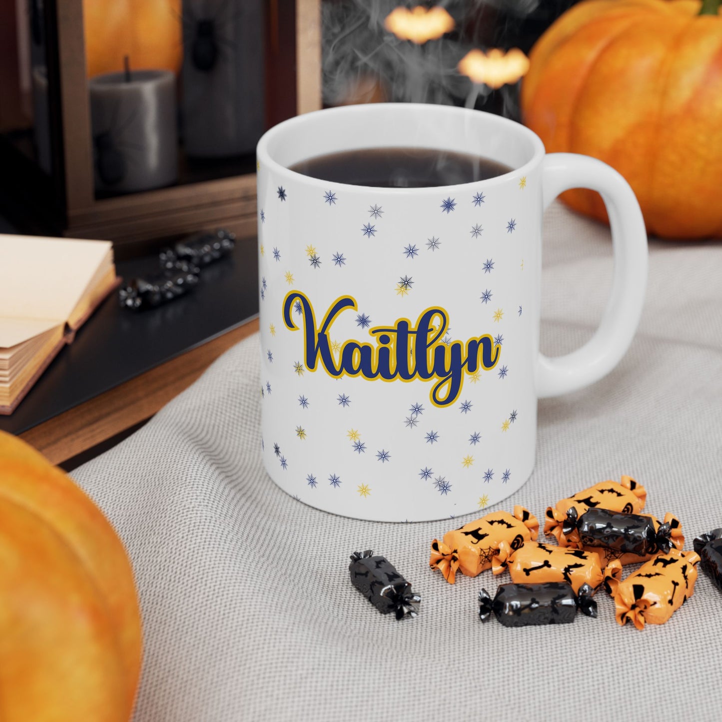 Ceramic Mug - College Spirit Personalized Gift for Students, Moms, Dads, and Grandparents