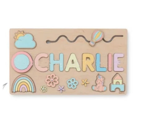 Personalized Baby Name Wooden Puzzle