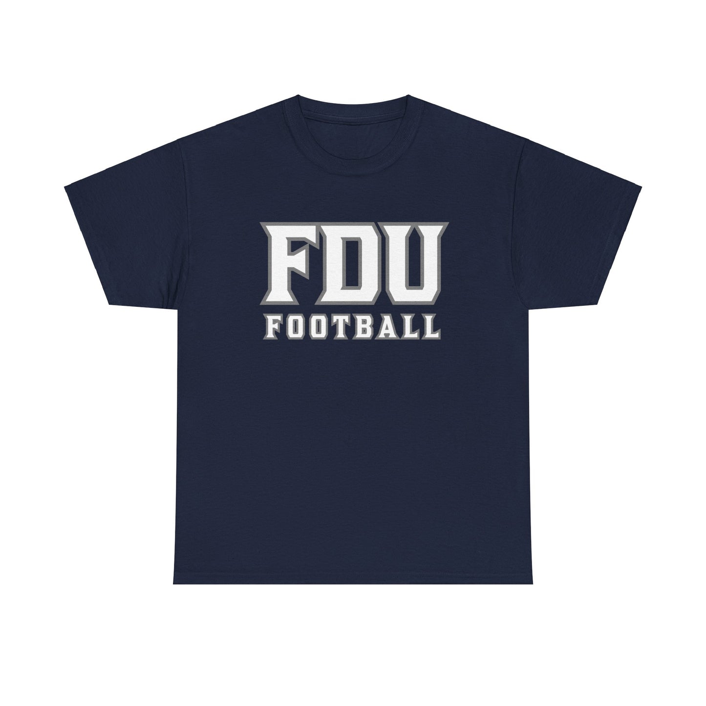 FDU Football Fan Tee, Personalized Team Name and Player Number, Sports Shirt, Customized Athletic Apparel, Game Day Tee, Football Lover
