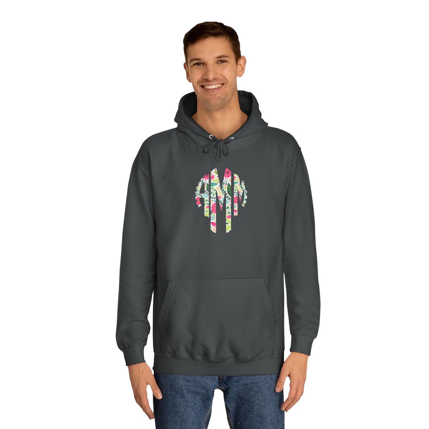 Monogrammed Hoodie Preppy Present Gift for Girls