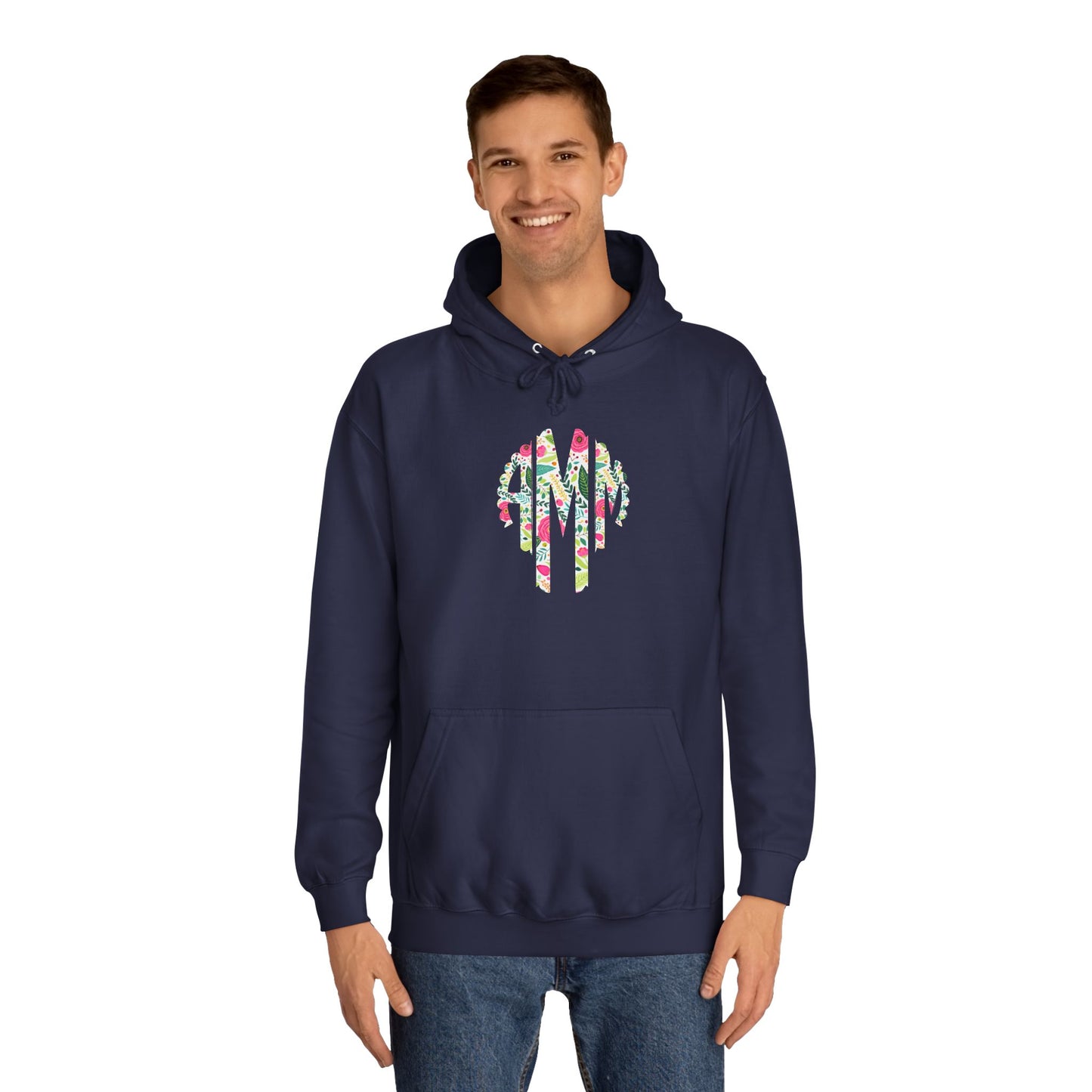 Monogrammed Hoodie Preppy Present Gift for Girls