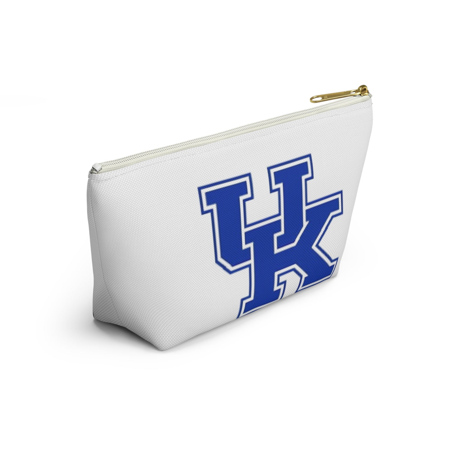 College Commitment Fun Accessory Pouch w T-bottom Make Up Bag, Toiletry Tote, Pencil Case, Travel Organizer, Cosmetic Bag