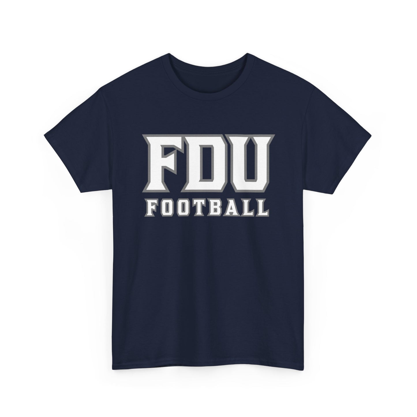 FDU Football Fan Tee, Personalized Team Name and Player Number, Sports Shirt, Customized Athletic Apparel, Game Day Tee, Football Lover