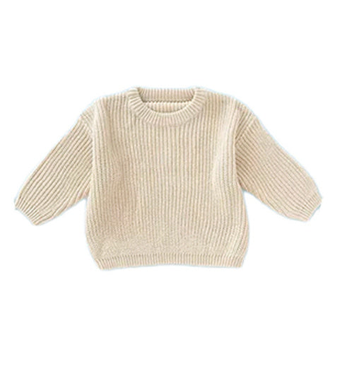 Children's Pure Cotton Embroidered Christmas Sweater