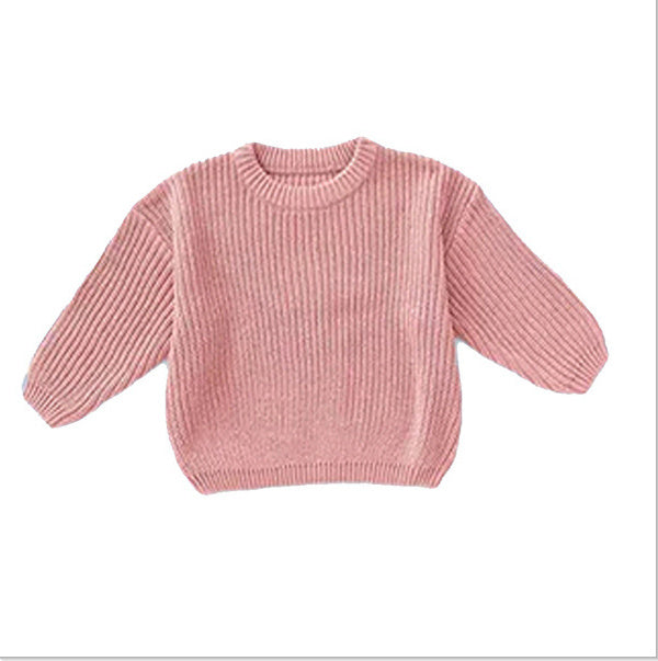 Children's Pure Cotton Embroidered Christmas Sweater
