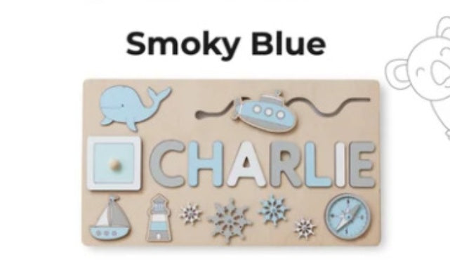 Personalized Baby Name Wooden Puzzle
