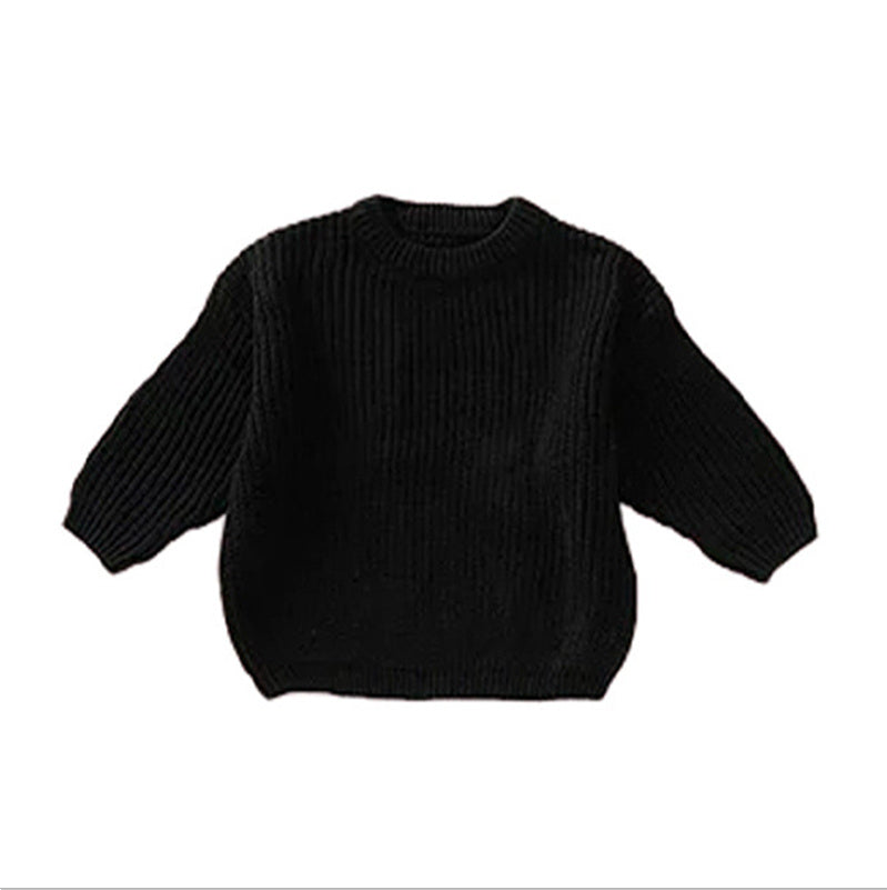 Children's Pure Cotton Embroidered Christmas Sweater