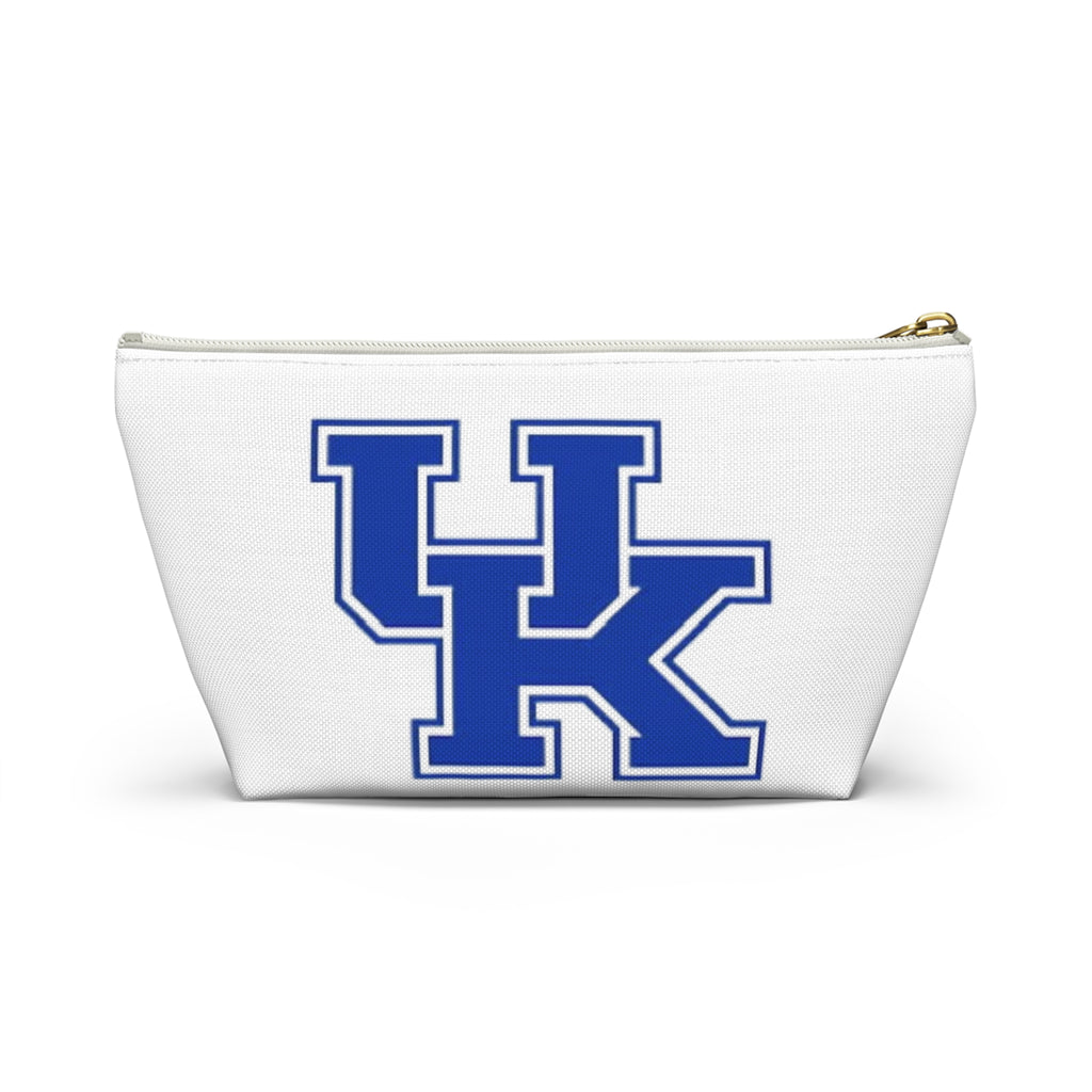 College Commitment Fun Accessory Pouch w T-bottom Make Up Bag, Toiletry Tote, Pencil Case, Travel Organizer, Cosmetic Bag