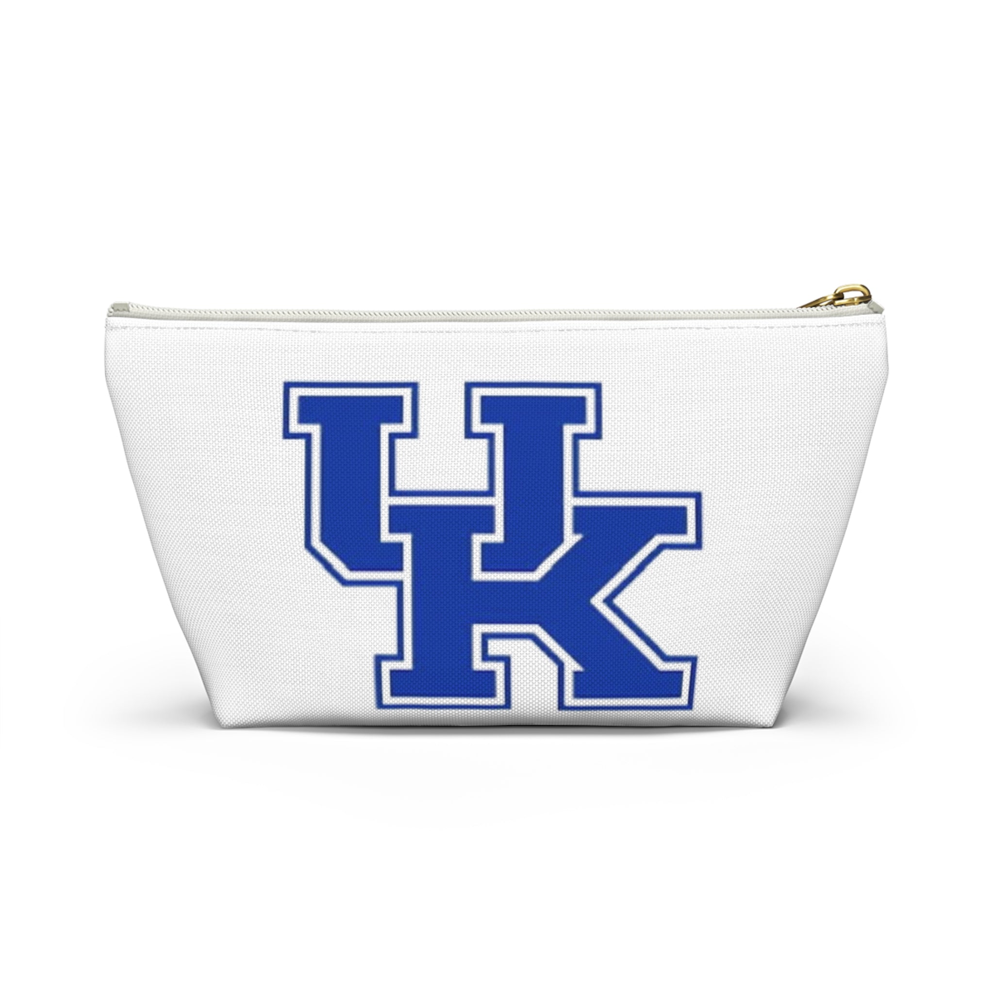 College Commitment Fun Accessory Pouch w T-bottom Make Up Bag, Toiletry Tote, Pencil Case, Travel Organizer, Cosmetic Bag