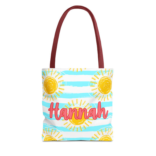 Adorable Camp Tote Bag - Kids, Teen, Personalized Bag, Cute Gift, Customizable Bag, Summer Tote, Overnight Bag