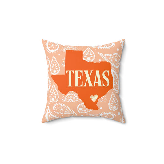Copy of Personalized State Pillow | Custom Home State Pillow with Heart | College Dorm Decor | Remember Where Your From Gift | Hometown Keepsake