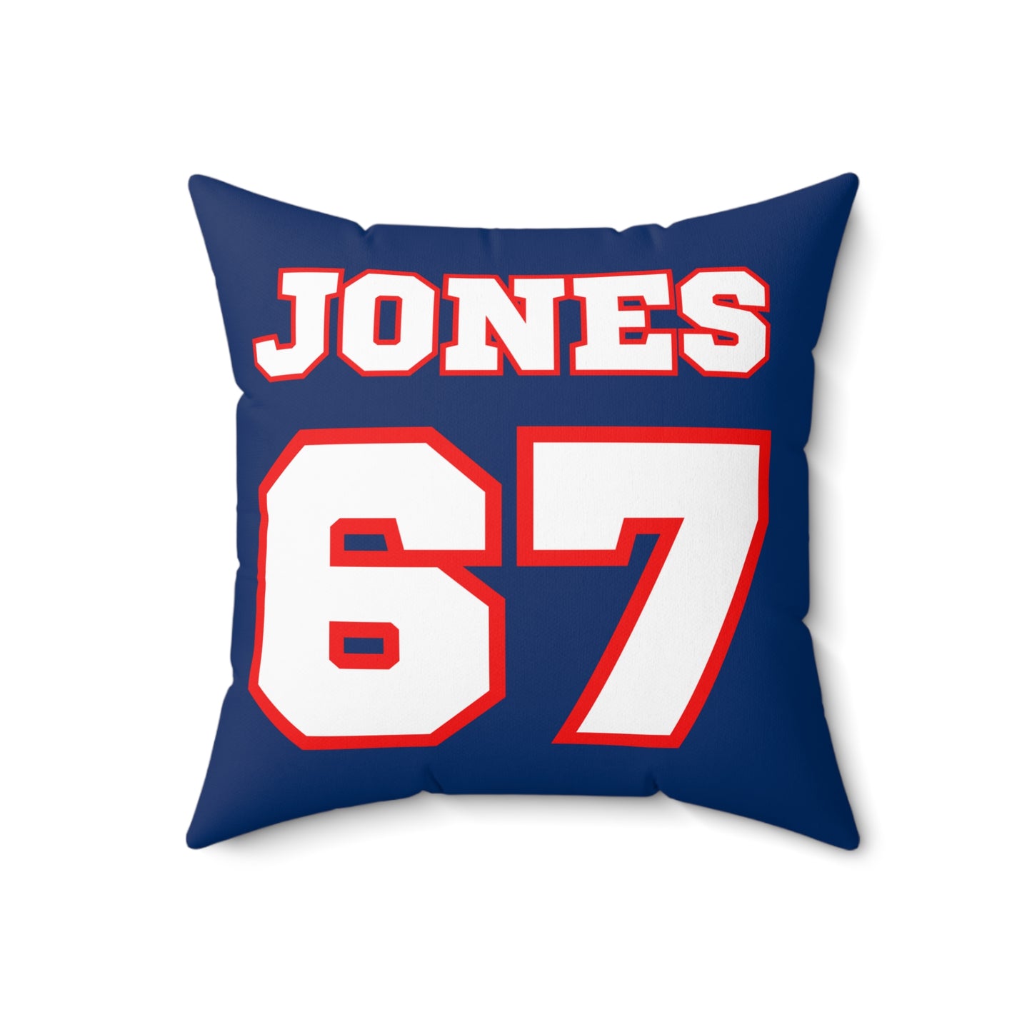 Personalized Team Jersey Throw Pillow Custom made for Gift Giving for Favorite Player