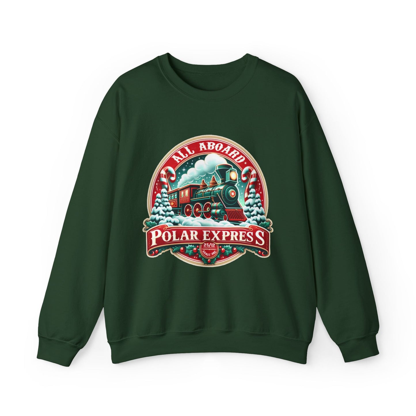 Polar Express Magic Adult Sweatshirt – Cozy Up and Believe!