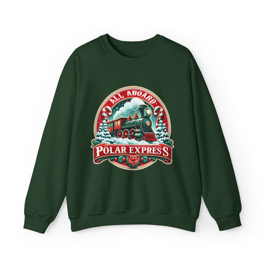 Polar Express Magic Adult Sweatshirt – Cozy Up and Believe!