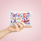 Personalized Florida Fan Mini Clutch | Custom College Game Day Purse | Fan Gift | Orange & Blue Accessory