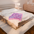 Personalized Velveteen Plush Blanket | Cozy Gift for Charlotte | Custom Soft Throw | Unique Home Decor | Perfect for Any Occasion