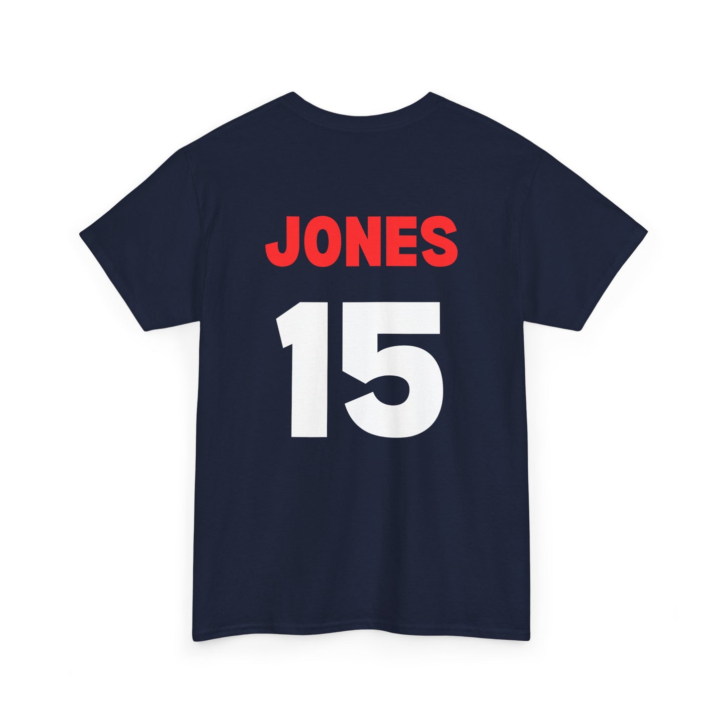 Custom Team Fan T-Shirt - Personalized Name & Number on Back