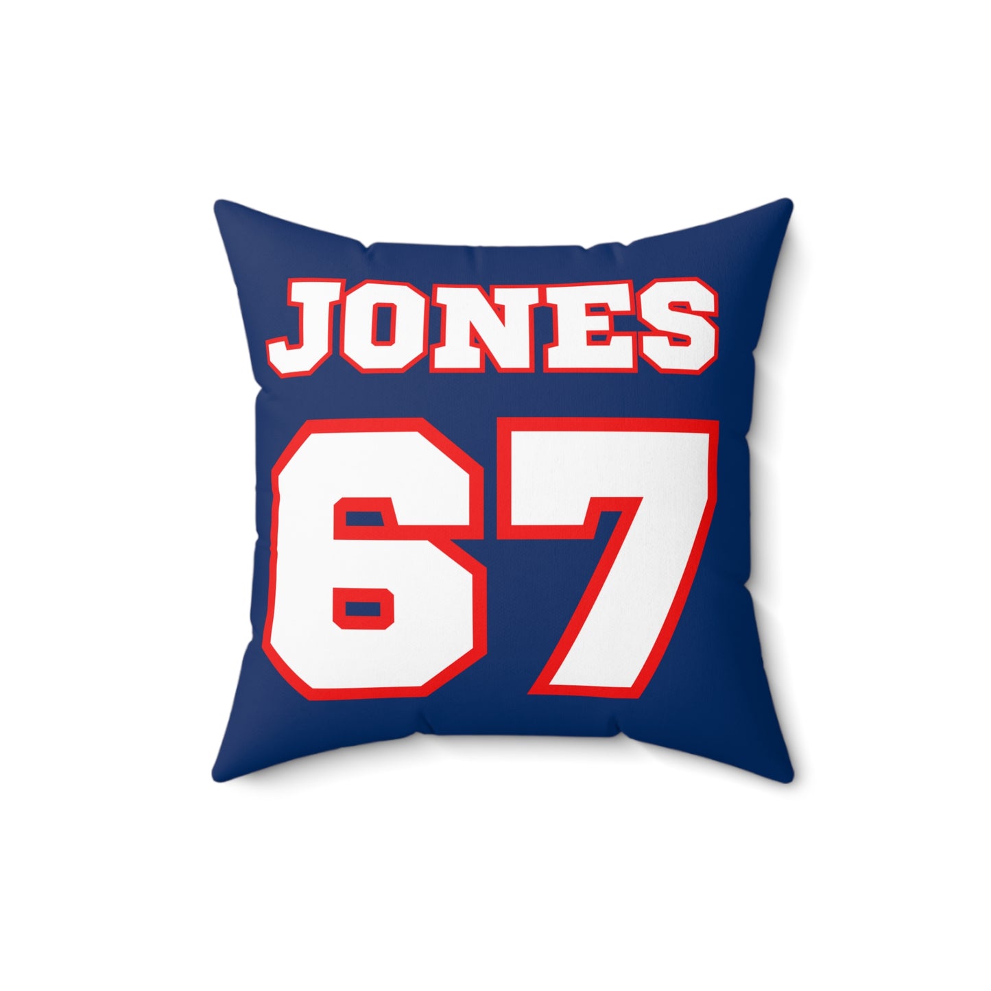 Personalized Team Jersey Throw Pillow Custom made for Gift Giving for Favorite Player