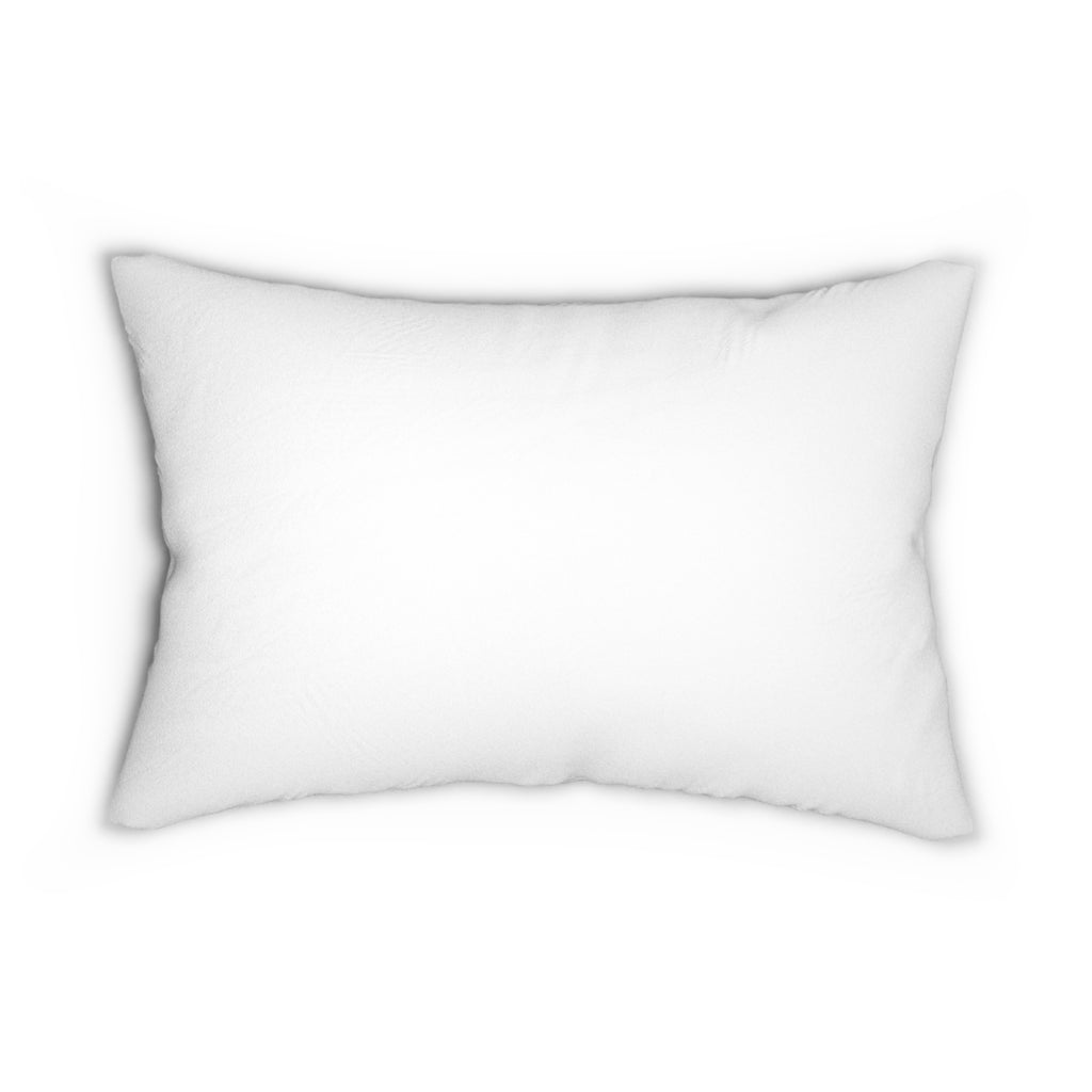 Merry Christmas Winter Scene Pillow - 14x20 Decorative Cushion