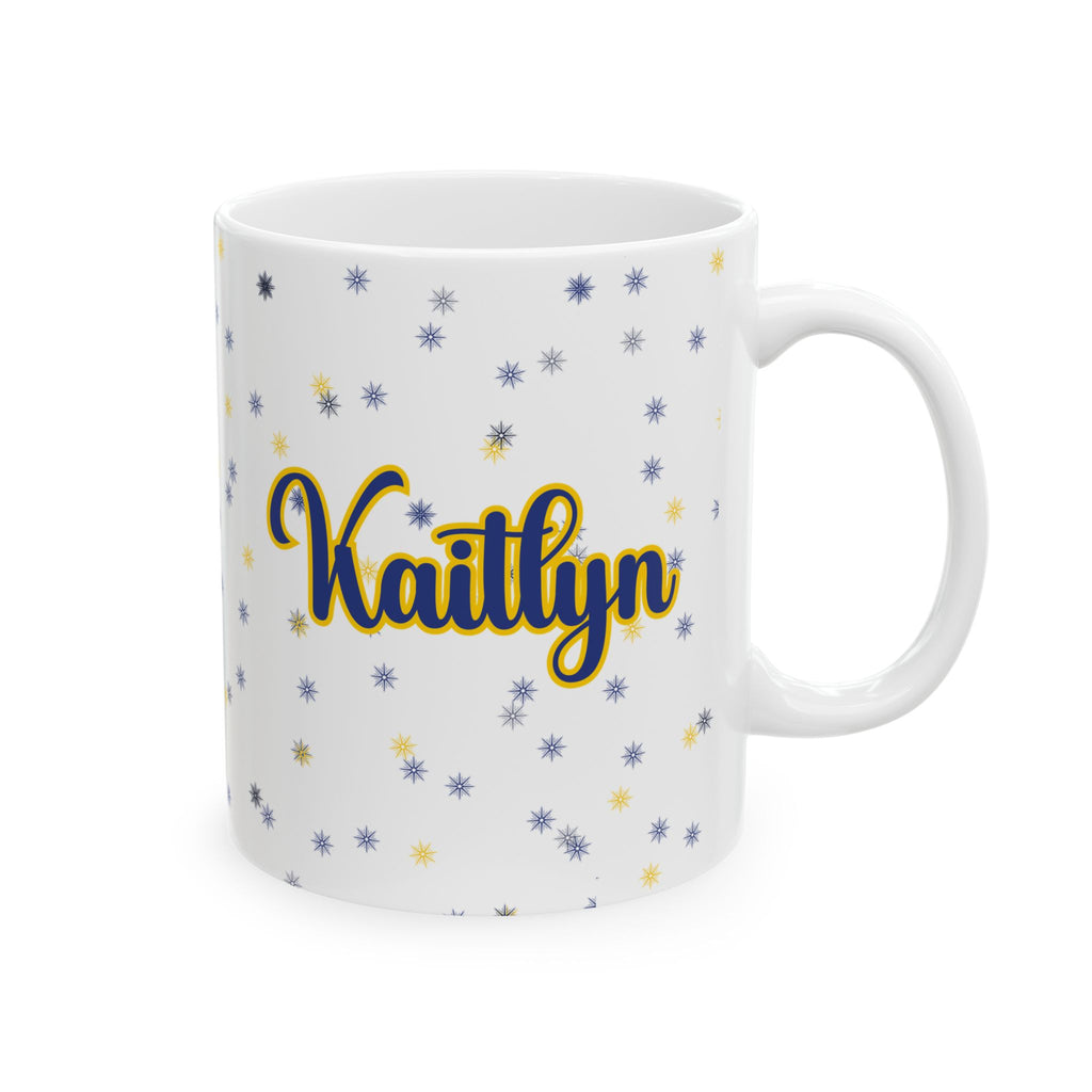 Ceramic Mug - College Spirit Personalized Gift for Students, Moms, Dads, and Grandparents