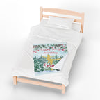 Personalized Dancing Holidays Blanket