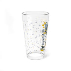 Personalized College Spirit Fan Pint Glass