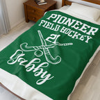 Field Hockey Team Gift, Personalized Sports Blanket, Youth Sports Team Gift, Senior Night Gift, Custom Name Velveteen Plush Blanket