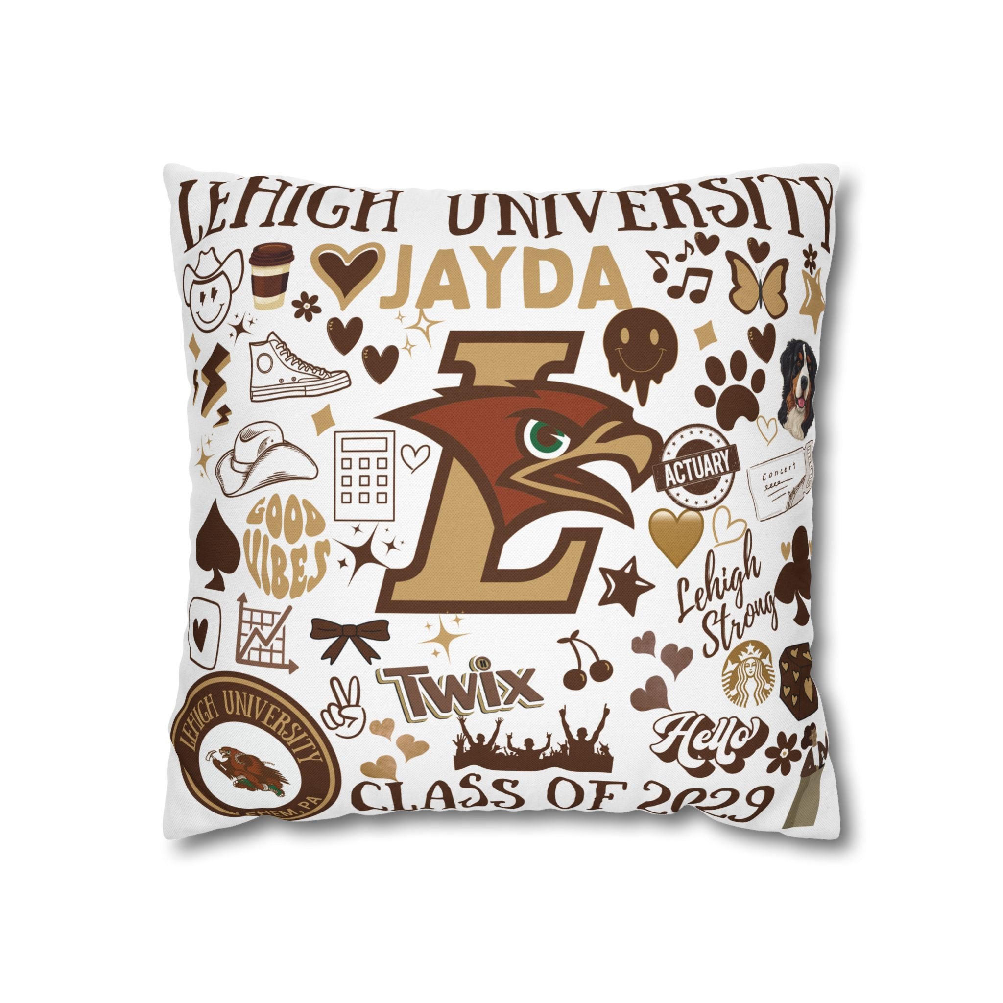 Custom College Personalized Pillowcase