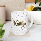 Ceramic Mug - College Spirit Personalized Gift for Students, Moms, Dads, and Grandparents