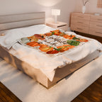Personalized Pumpkin Patch Family Blanket