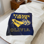 Personalized Cheer Blanket