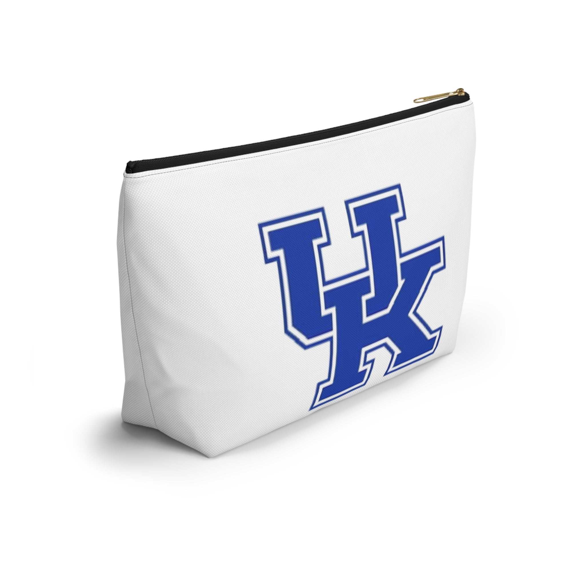 College Commitment Fun Accessory Pouch w T-bottom Make Up Bag, Toiletry Tote, Pencil Case, Travel Organizer, Cosmetic Bag