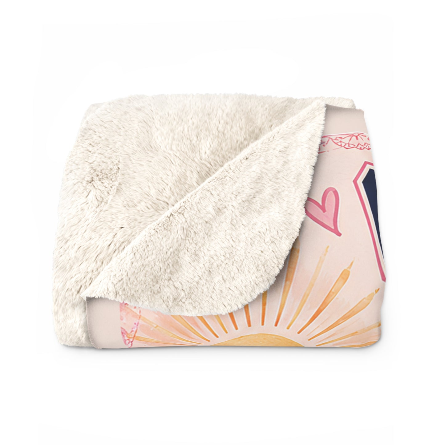 Class of 2027 Sherpa Fleece Blanket — Senior Year Celebration Throw