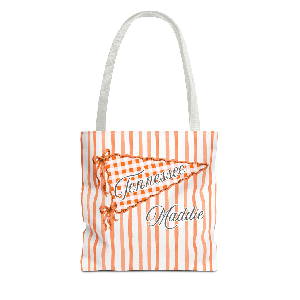Tennessee College Pride Tote Bag Personalized School Colors | Custom Tote Graduation Commitment Gift