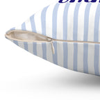 Personalized College Fan Square Pillow