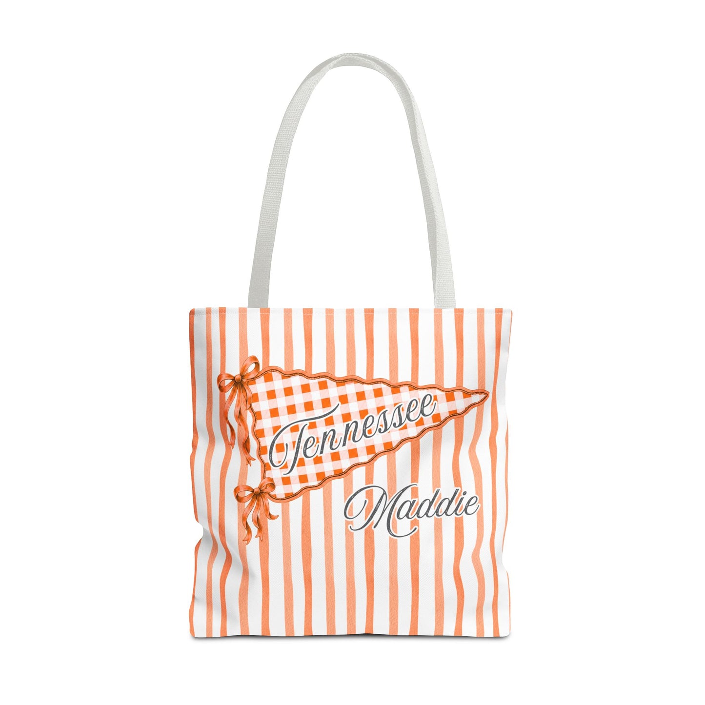 Tennessee College Pride Tote Bag Personalized School Colors | Custom Tote Graduation Commitment Gift